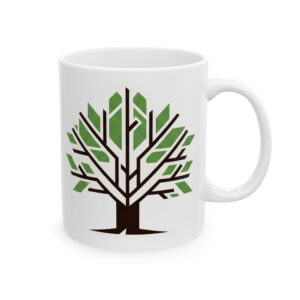 The DRUID Ceramic Mug – Nature-Inspired Coffee Cup (11oz, 15oz)