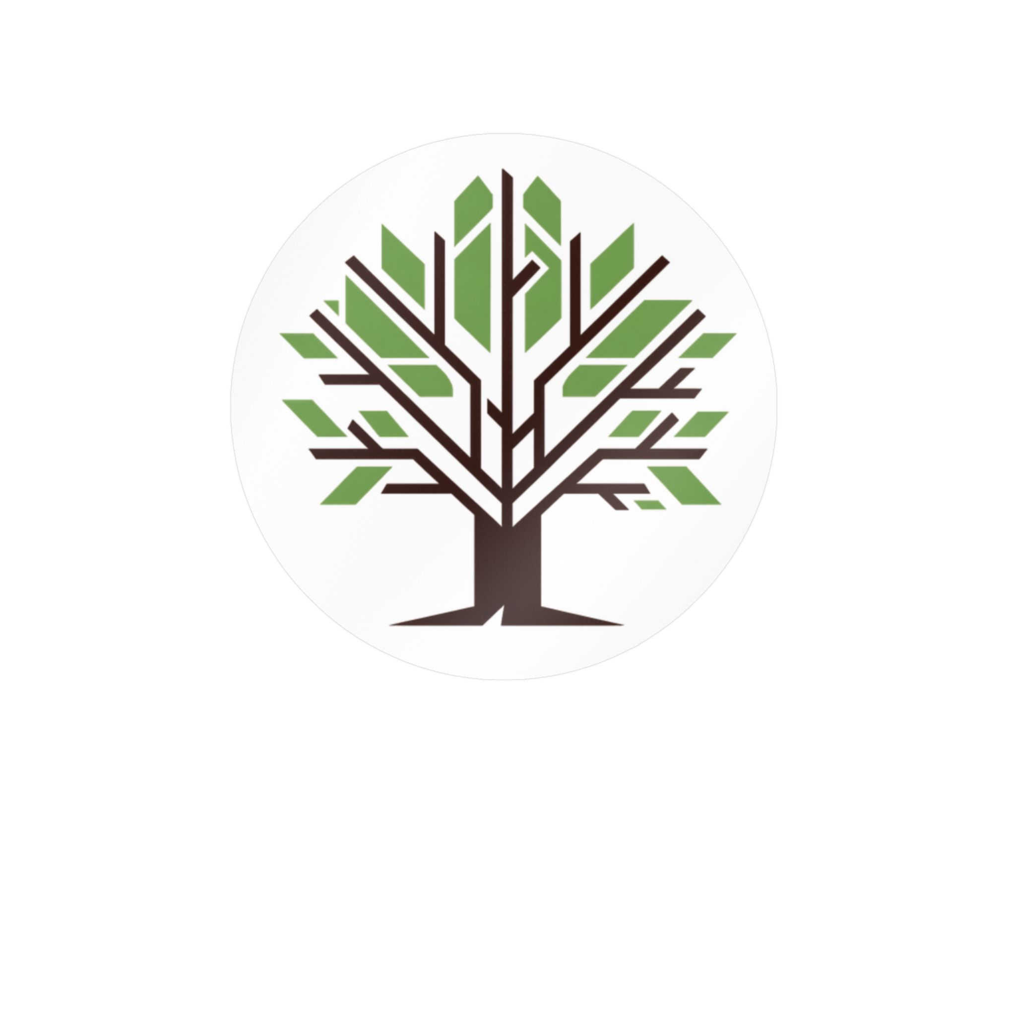 Kiss-Cut Vinyl Decal — TheDRUID.ca Tree Logo Sticker - Image 5