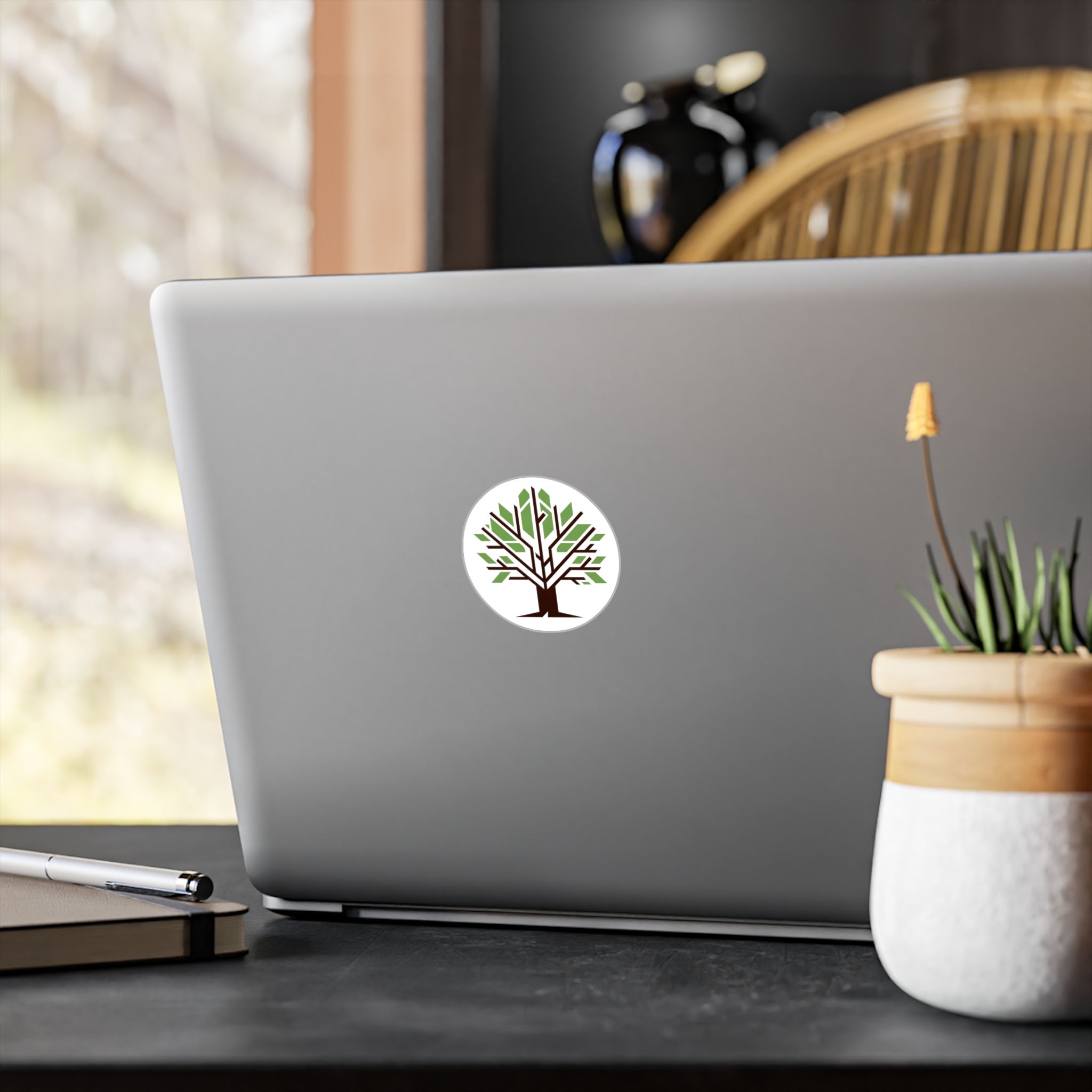 Kiss-Cut Vinyl Decal — TheDRUID.ca Tree Logo Sticker - Image 4